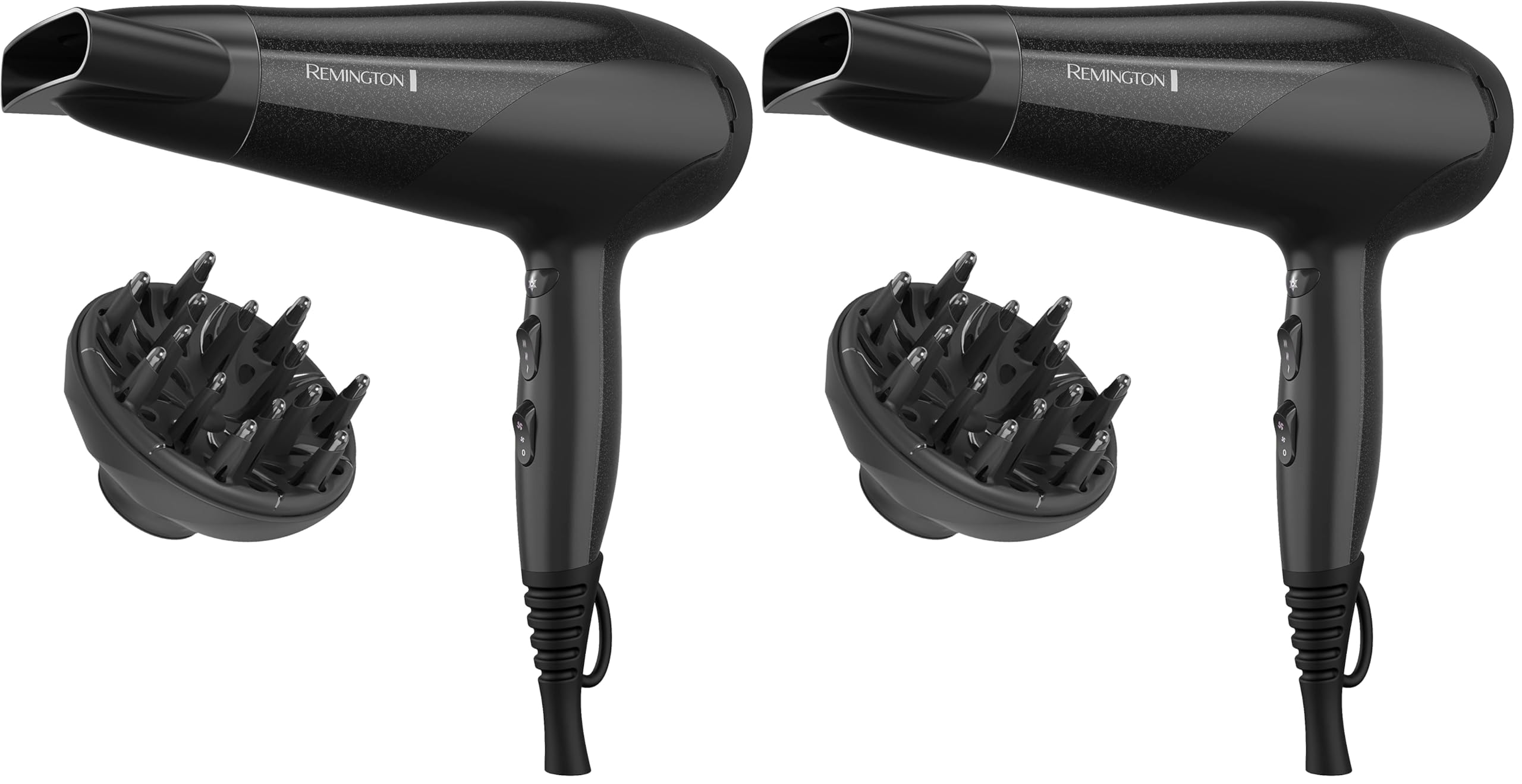 Black / Standard (Pack of 2)