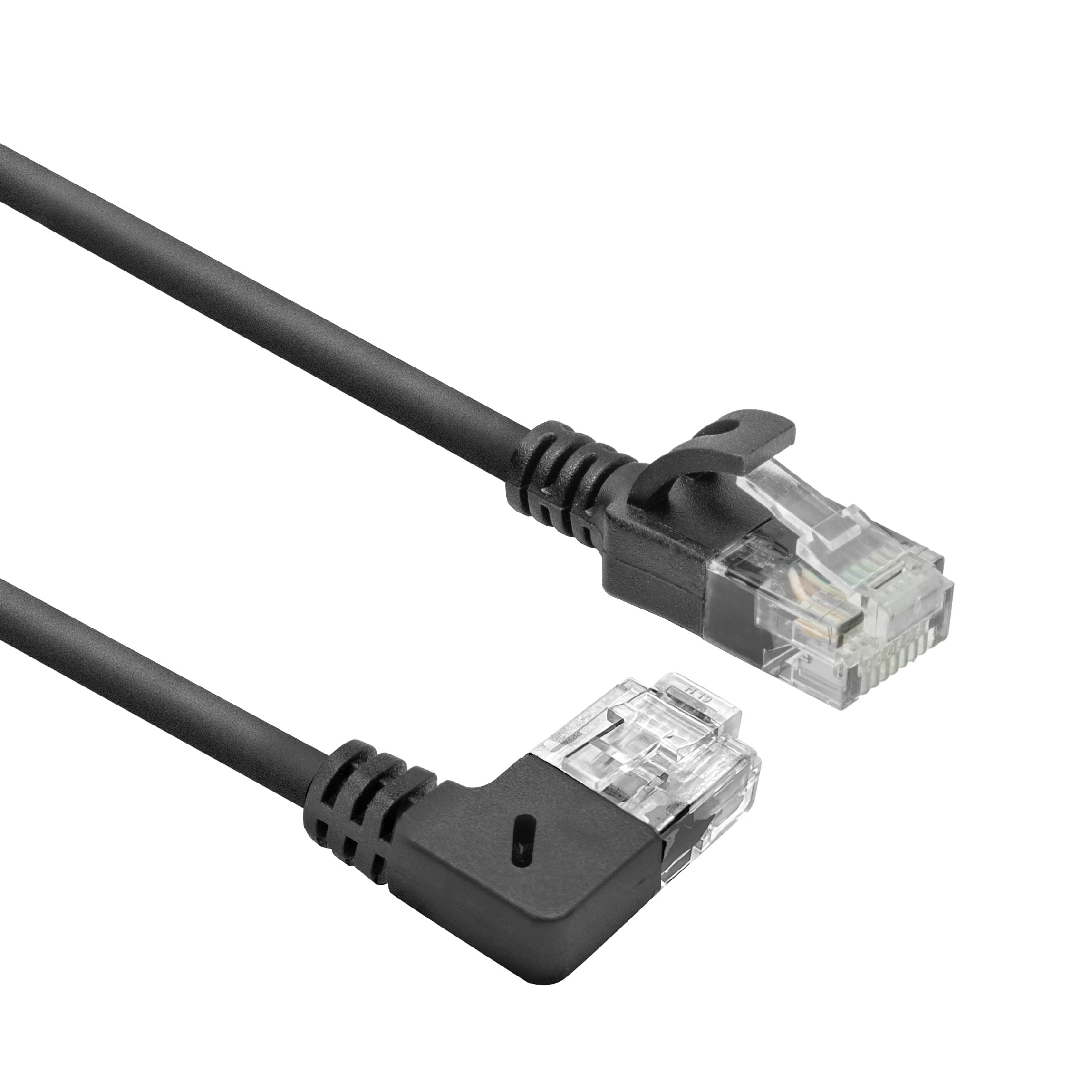 ACT Cavo Ethernet CAT6A Angolato 90° 2m