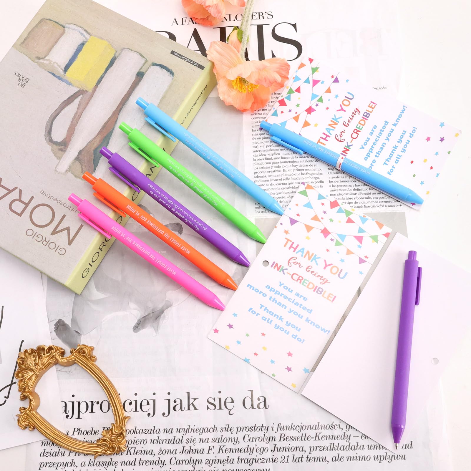 Lot De 30 Stylos En Bois Avec Carte Cœur – Cadeaux D’invités Pour Mariage, Anniversaire, Baptême, Remerciement