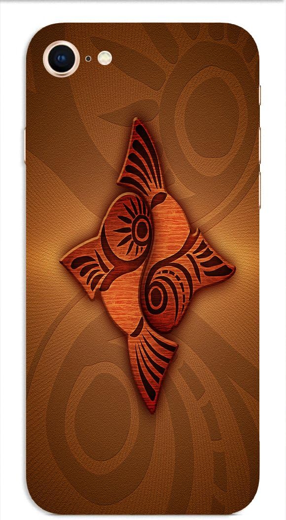 GADGETS WRAP Apple iPhone 8 Printed Bound Fish Skin for Back