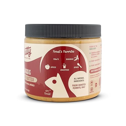 Miniatura 3 de Nutty Novelties Mantequilla de maní, alta en proteínas, baja en azúcar, mantequilla de maní saludable, mantequilla de maní completamente natural,