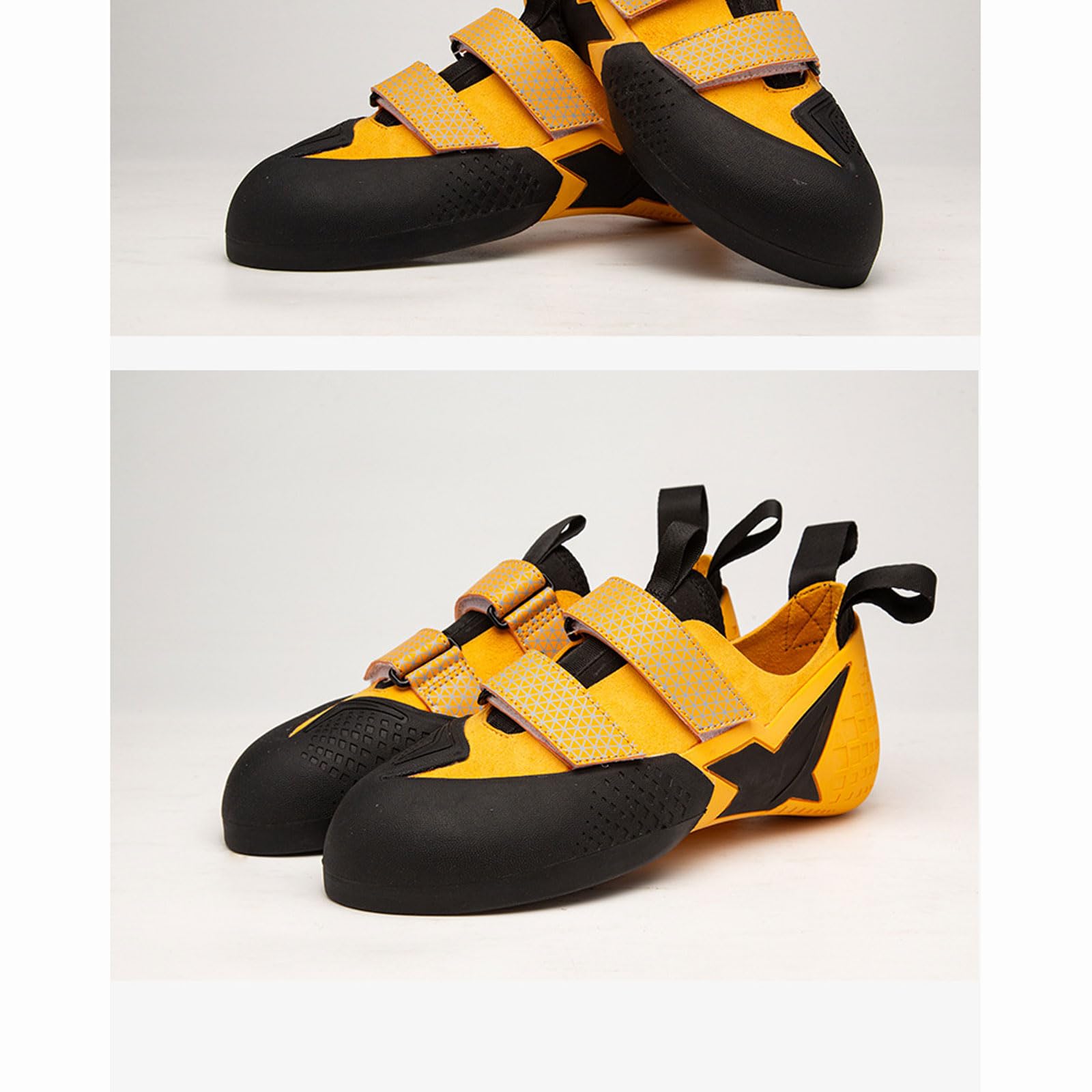 Pies de Gato Escalada Hombres y Mujeres,Zapatos de Escalada en Roca Profesionales,Ligera Antideslizantes Zapatillas de Deporte,FáCil De Poner Quitar,para Un Gimnasio O Una SesióN De BúLder