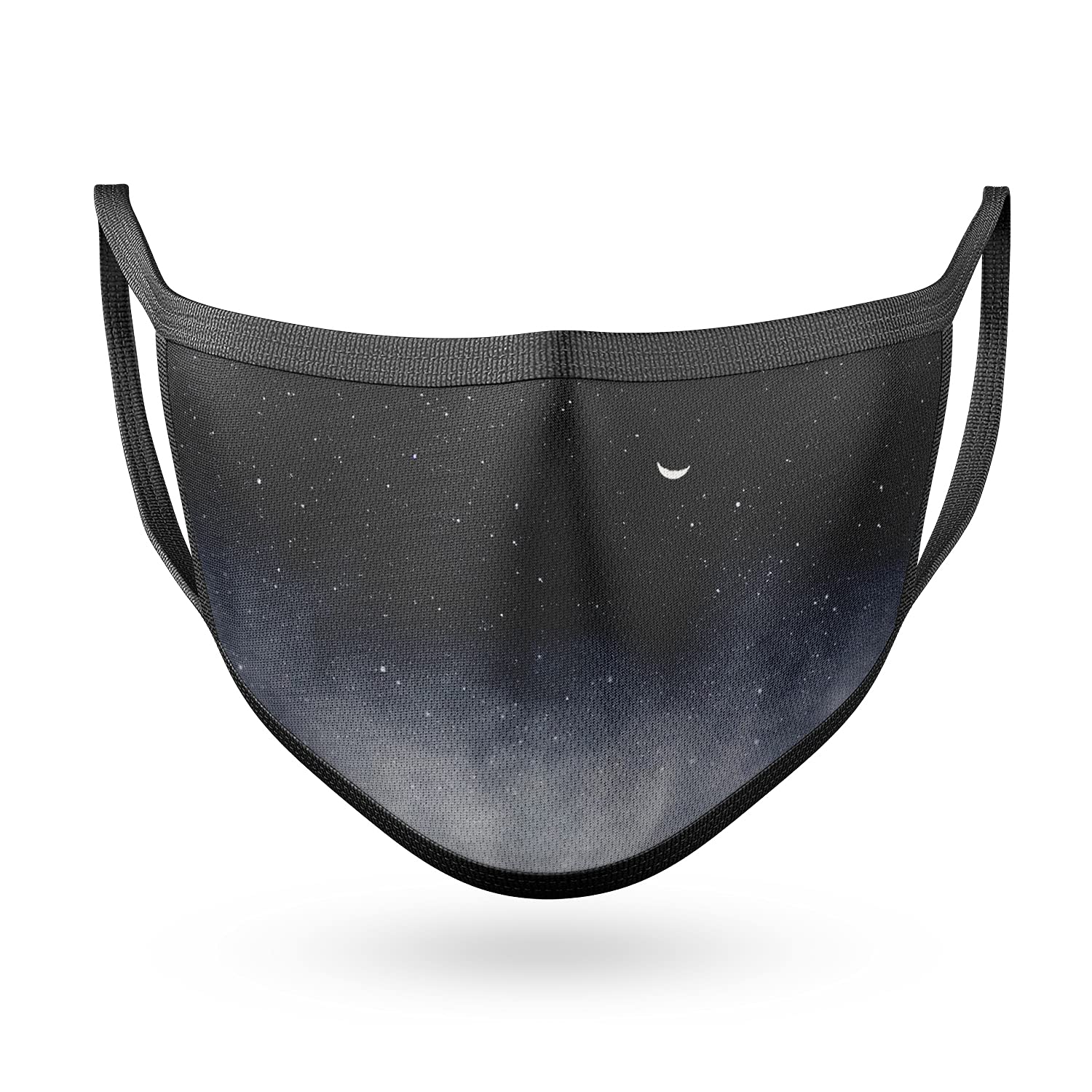 Moon In The Night Printed 2 ply Cloth Face Mask-image-18