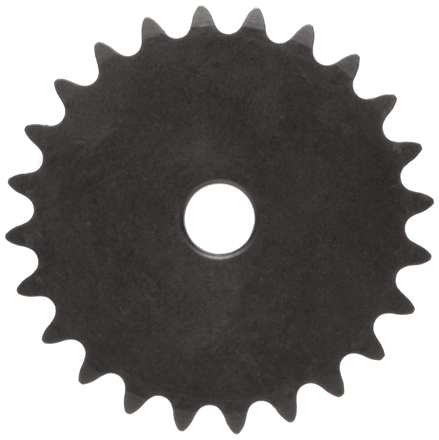 Martin Roller Chain Sprocket, Reboreable, Type A Hub, Single Strand, 35 Chain Size, 0.375