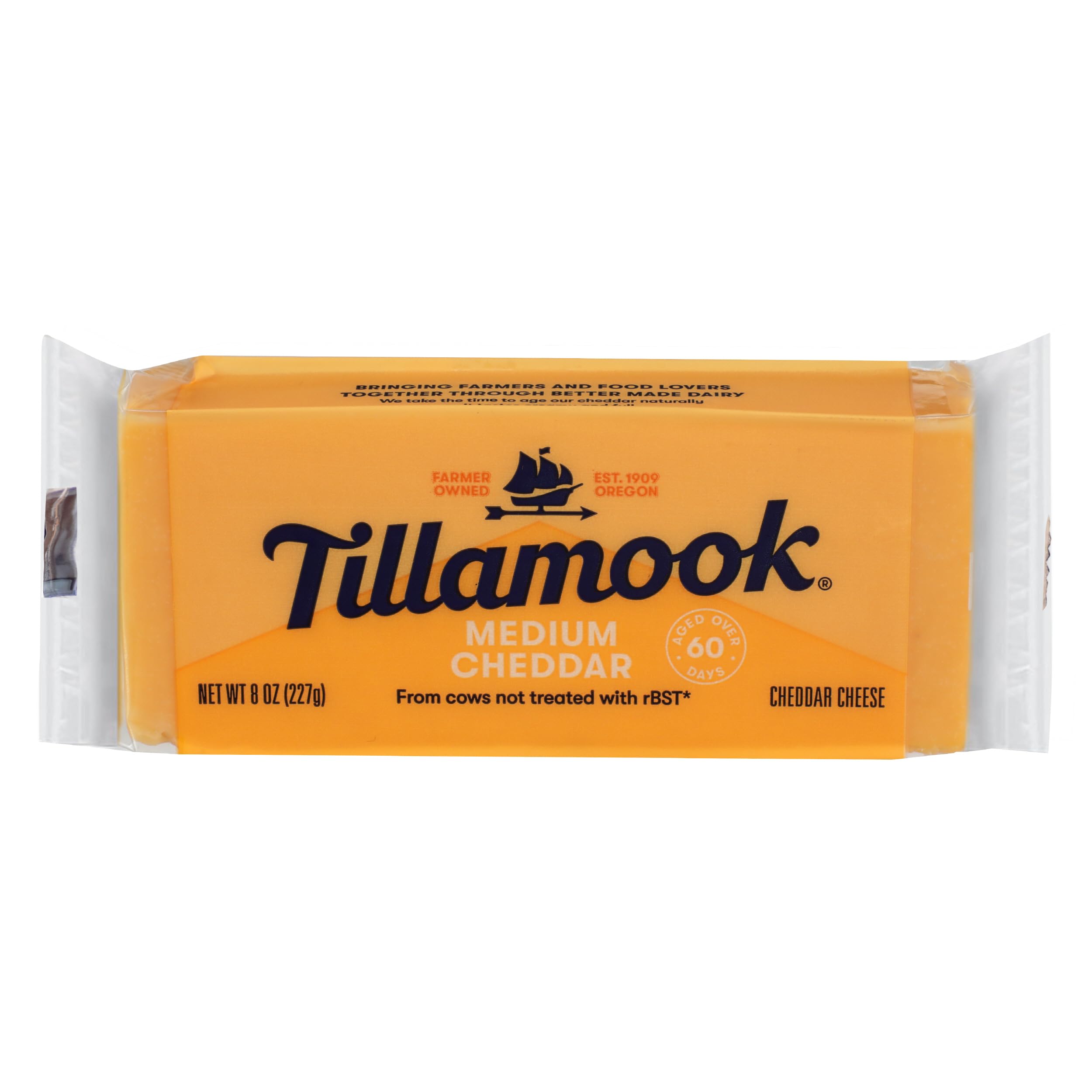 Tillamook, Medium Cheddar Cheese, 8 oz