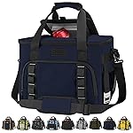 BALEINE Extra Large Soft Cooler Bag, Portable Leakproof Cooler, 40/60 Cans Volume for Beach, Camping, Kayaking, Travel, and Road Trips (9.5 Gallon, Blue)
