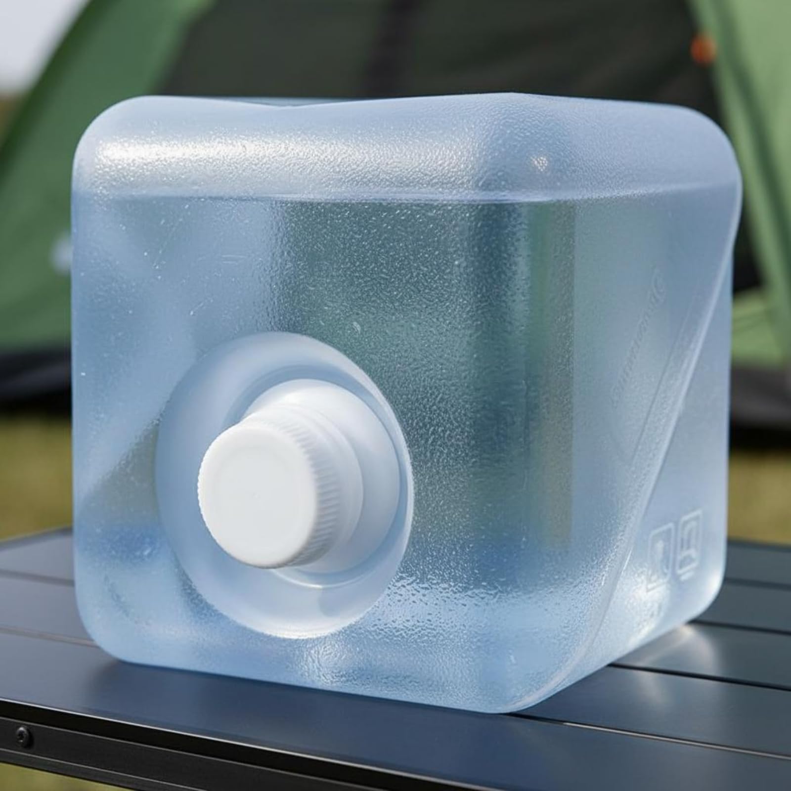 BNF®10L Foldable Water Bag with Tap Spigot – Large Capacity Soft‑Shell, Lightweight & Leak‑Proof, Sealed Frosted Lid – Ideal for Car Travel, Outdoor Camping & Hiking-image-4