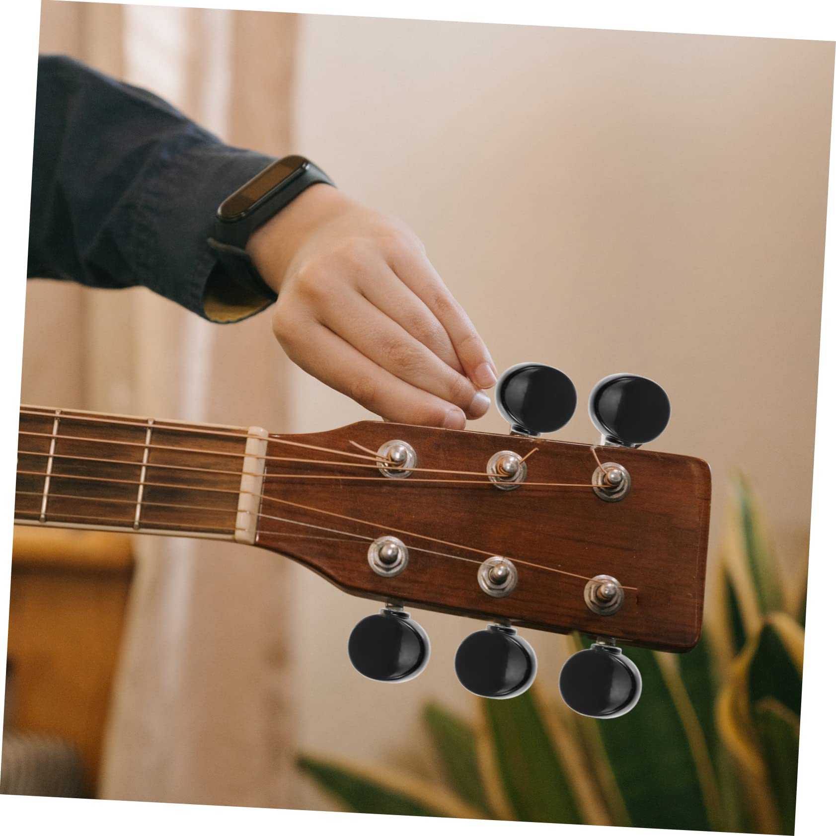ibasenice 30pezzi Meccaniche Per Chitarra Elettrica Tasti Per Accordatura Metallo Facile Installazione e Alta Durabilità Accessori Per Musicisti Professionisti