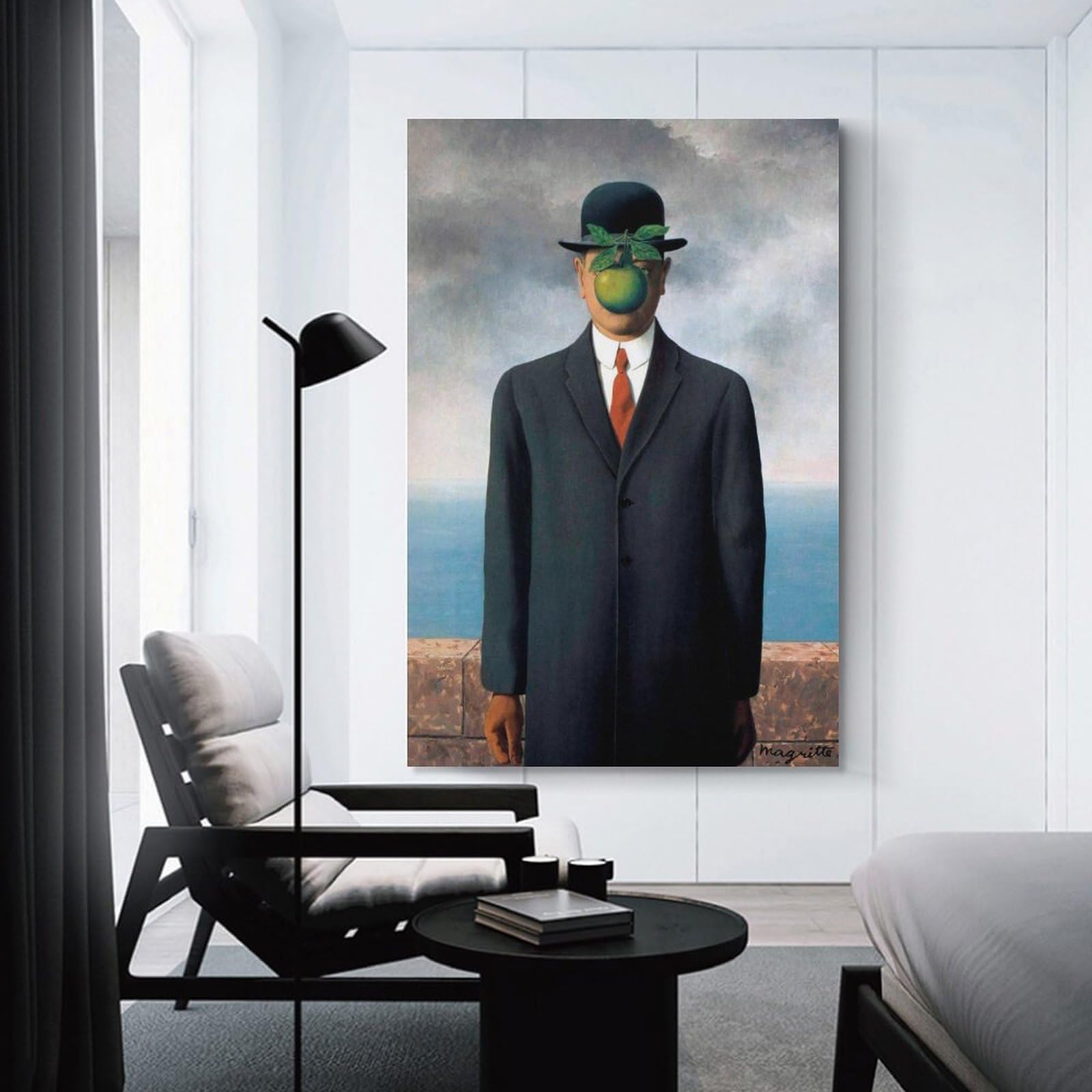 Amazon.co.jp: Rene Magritteルネ・マグリット《人の子》ポスター