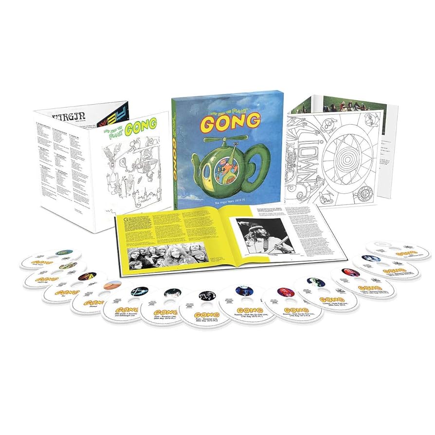 廃盤 CD+DVD BOX LOVE FROM THE PLANET GONG Love From Planet Gong: Amazon.co.uk: CDs & Vinyl