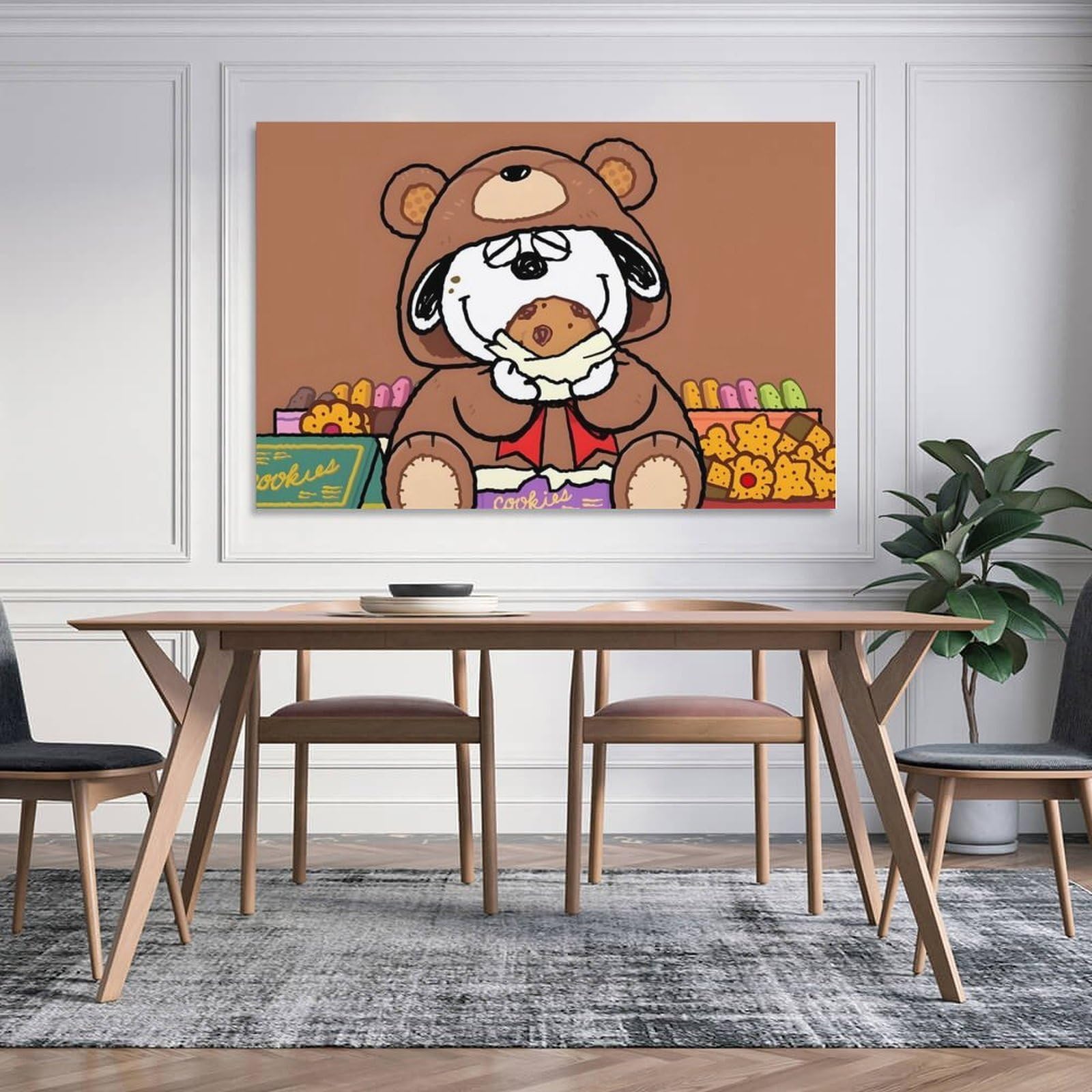 Amazon.co.jp: スヌーピー オラフ アートポスター 飾り絵 かわいい