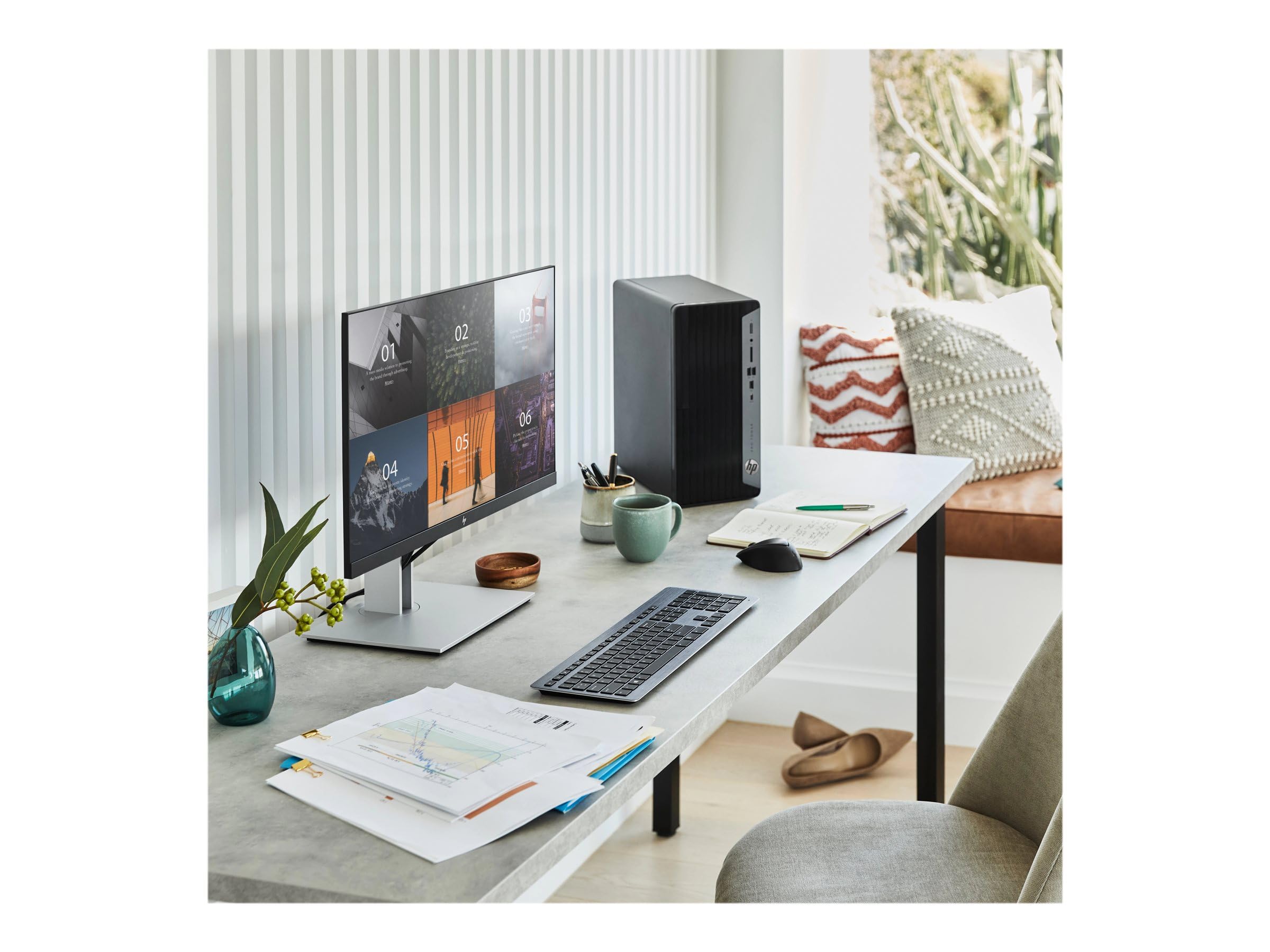 HP Pro 400 G9 - Tower - Core i5 i5-14500 / 2,6 GHz - RAM 8GB - SSD 256GB - NVMe - UHD Graphics 770 - 1GbE - Win 11 Pro - Monitor: keiner - Tastatur: Deutsch - mit HP Wolf Pro Security Edition (1 Jahr