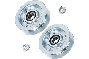 BlueStars 2 Pcs GY22172 Flat Idler Pulley