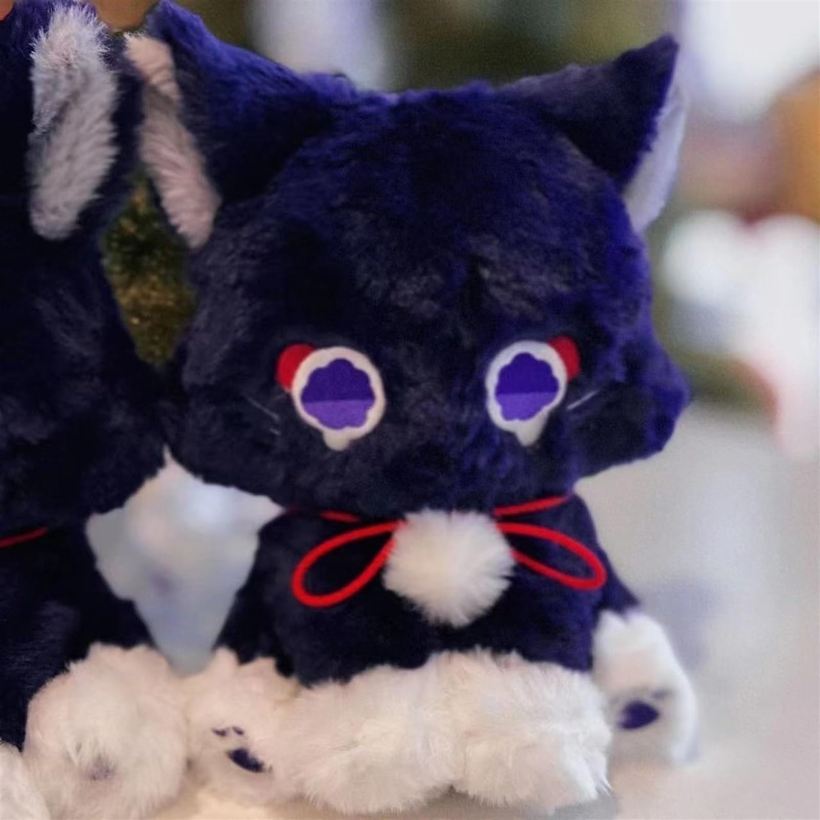Peluche Chat Scaramouche – Mignon Wanderer Scarameow De Genshin Impact, Jouet Doux Et Câlin Pour Fans