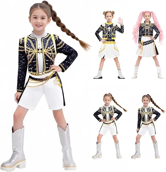 Costumes for Kids Girls Cosplay Outfits Cute Halloween Costume Novelty Party Dress Up Outfit Déguisement Halloween