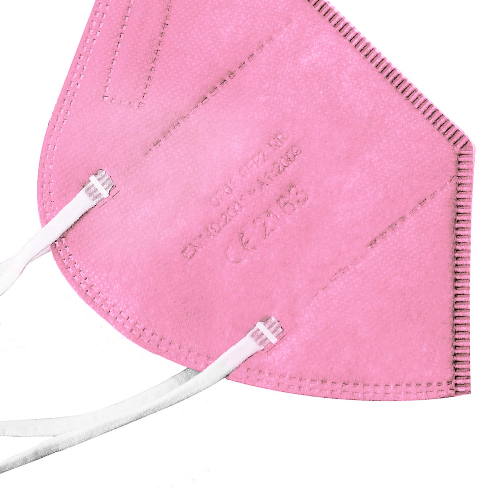 Mascherine FFP2 Certificate CE - Confezione Da 5 Strati Monouso Con Clip Naso - Protezione Massima - Foto 5