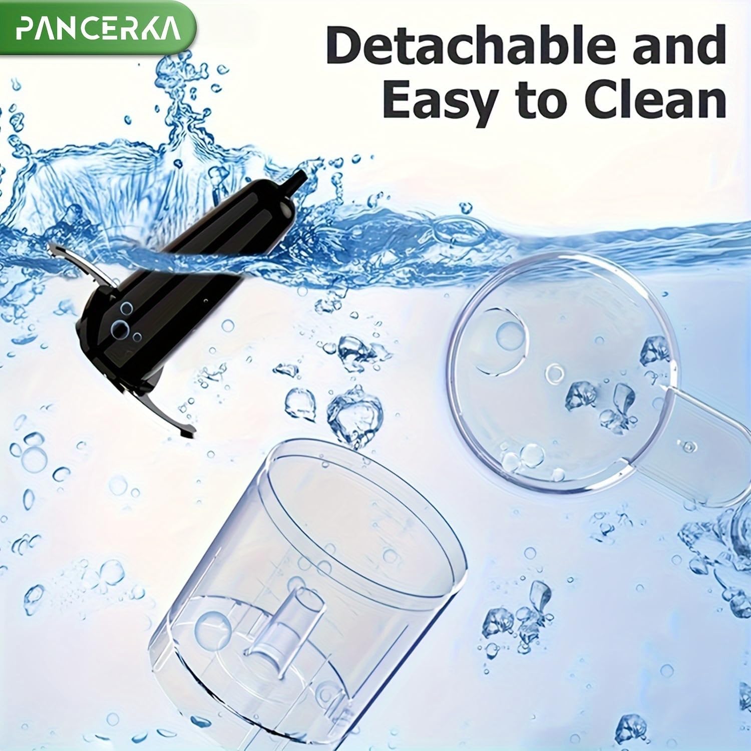 PANCERKA Electric Vegetable Chopper parts being cleaned
