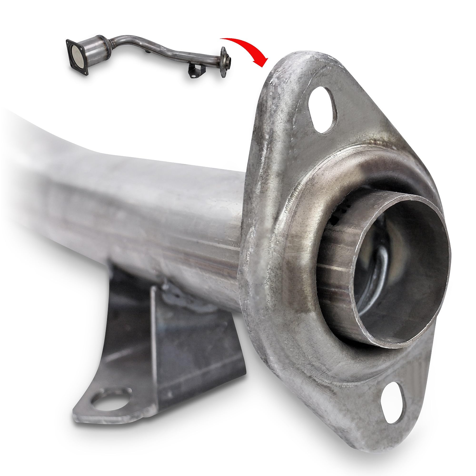 BESTPRICE Catalyseur Compatible avec CITROËN C2 (JM_), C3 1 (FC_, FN_), C3 2 (SC_), C3 Pluriel (HB_), PEUGEOT 1007 (KM_), 207 (WA_, WC_), 207 SW (WK_)