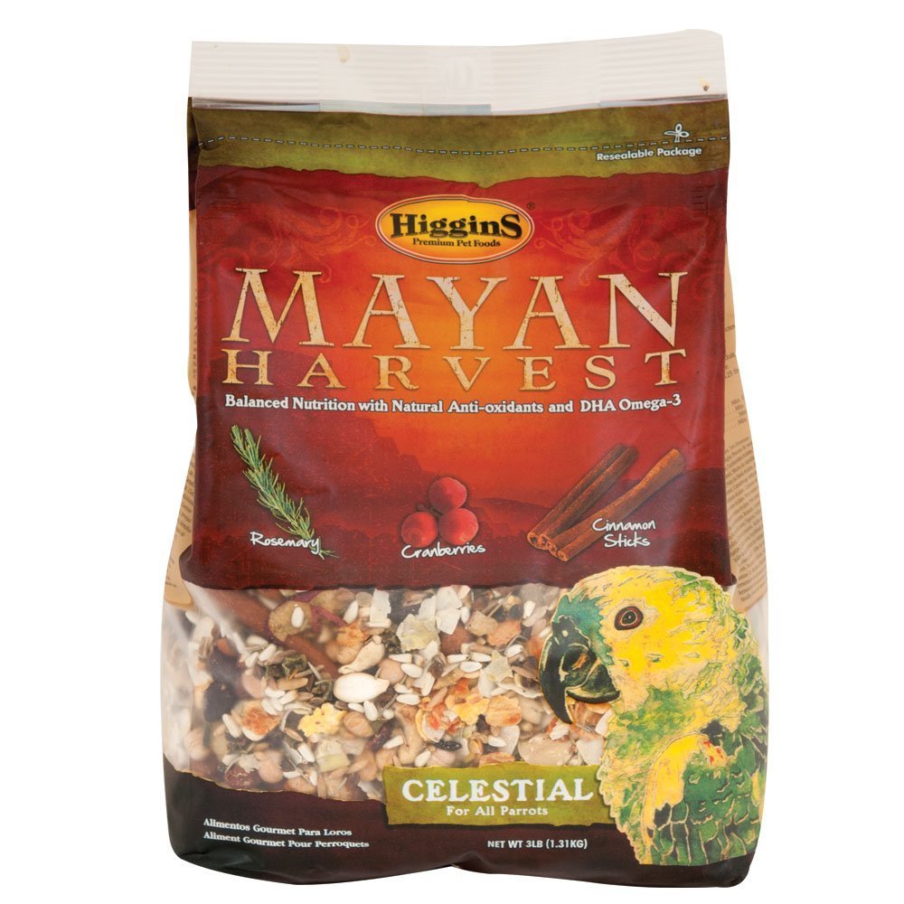 Higgins 466213 Mayan Harvest Celestial For All Parrots - 3 Pound
