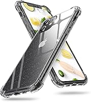 Vista 34 de ORIbox - Funda para iPhone 13, con 4 esquinas a prueba de golpes, transparente