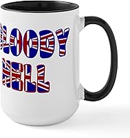 Vista 8 de CafePress BLOODY HELL Mugs Taza de café de cerámica de 15 oz (15.0 fl oz)