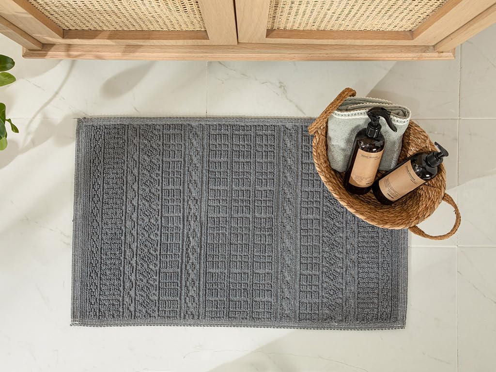 English Home Thore Pamuklu KILIM 50x80 cm Gri