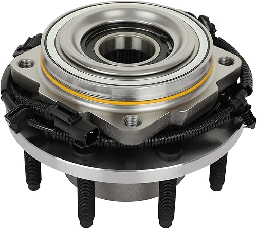 SCITOO Cojinete de rueda y buje de repuesto 515183 ajuste delantero para Ford F-250 Super Duty 2017-2020, para Ford F-350 Super Duty 2017-2020