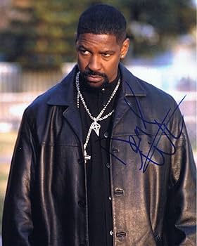 デンゼル・ワシントン直筆サイン入り2Lサイズ写真‥イコライザー イコライザー 1&2&3 ブルーレイ デンゼル・ワシントン グレース