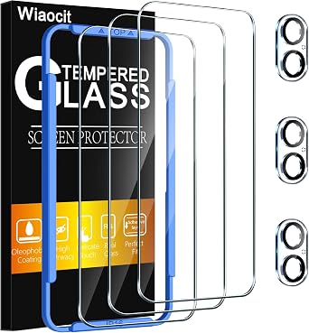 Wiaocit Tempered Glass Screen Protector for iPhone 16