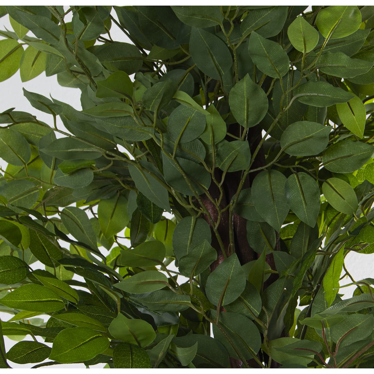 Planta Artificial de un ficus de PU en Verde 160x25x25 cm