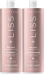 Jacque Janine Kit Shampoo E Condicionador Liss 800Ml