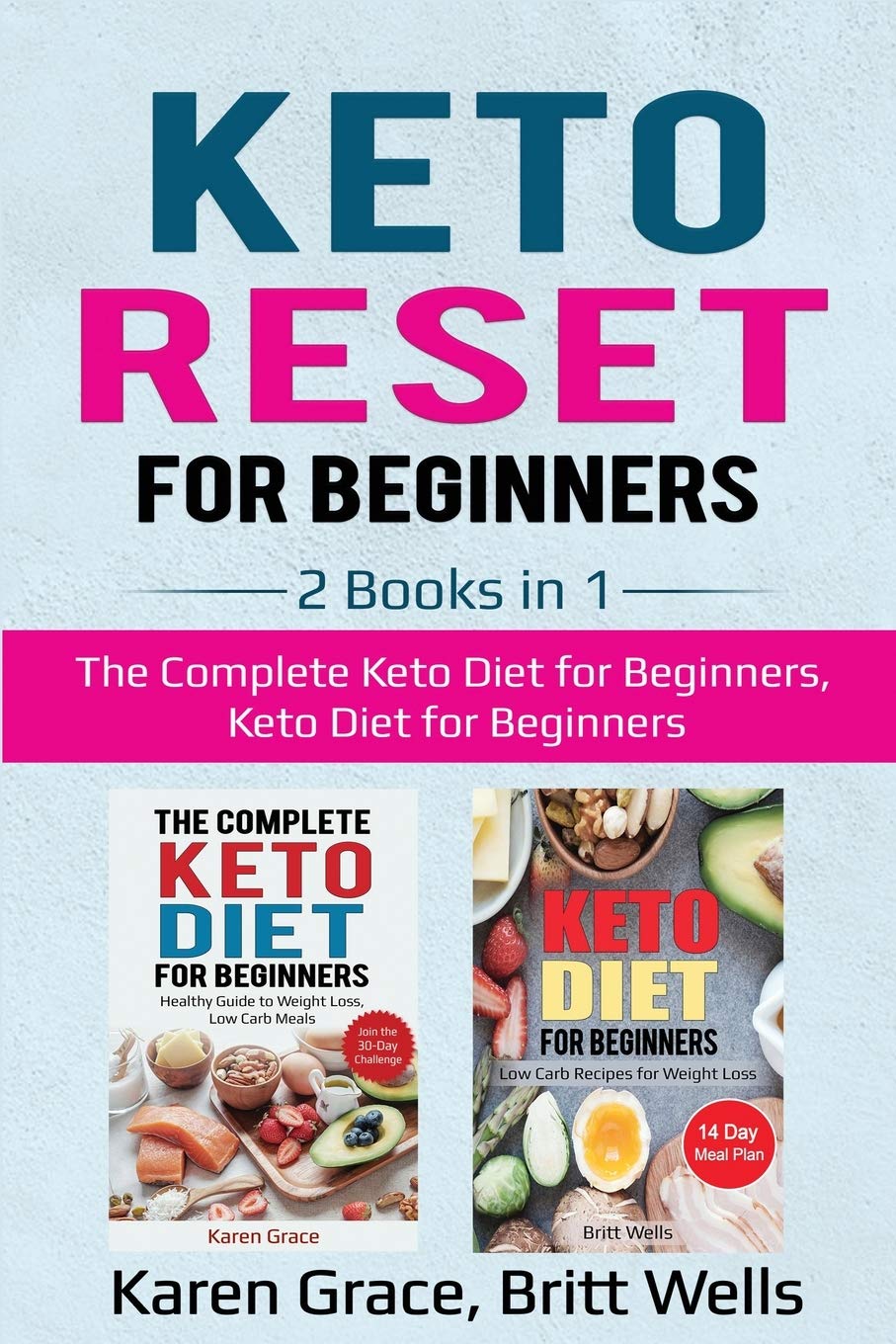 Keto Reset for Beginners: 2 Books in 1: The Complete Keto Diet for Beginners, Keto Diet for Beginners