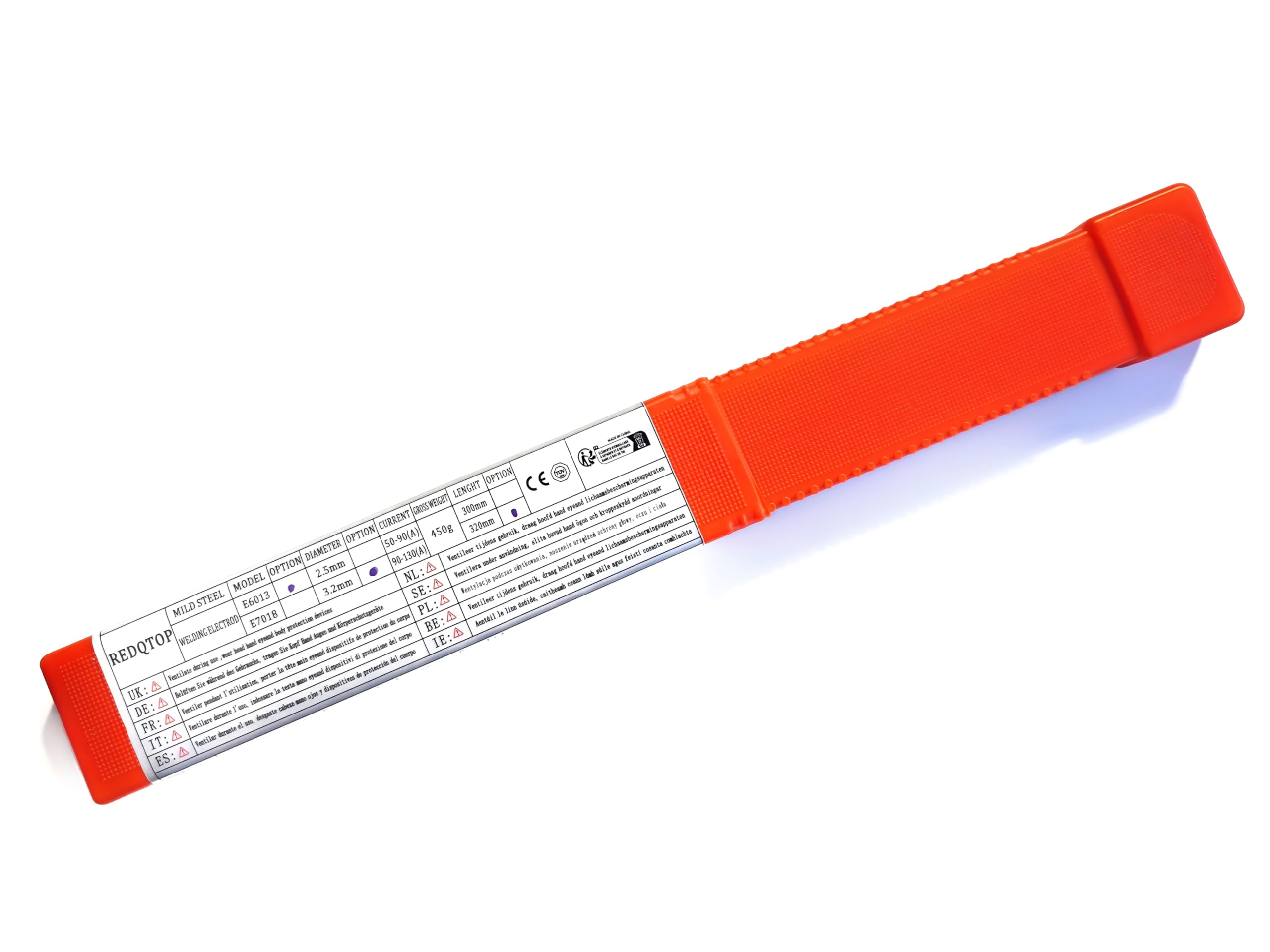 REDQTOP Schweißstäbe, E6013, 3,2 mm x 320 mm, 450 g, Karbons
