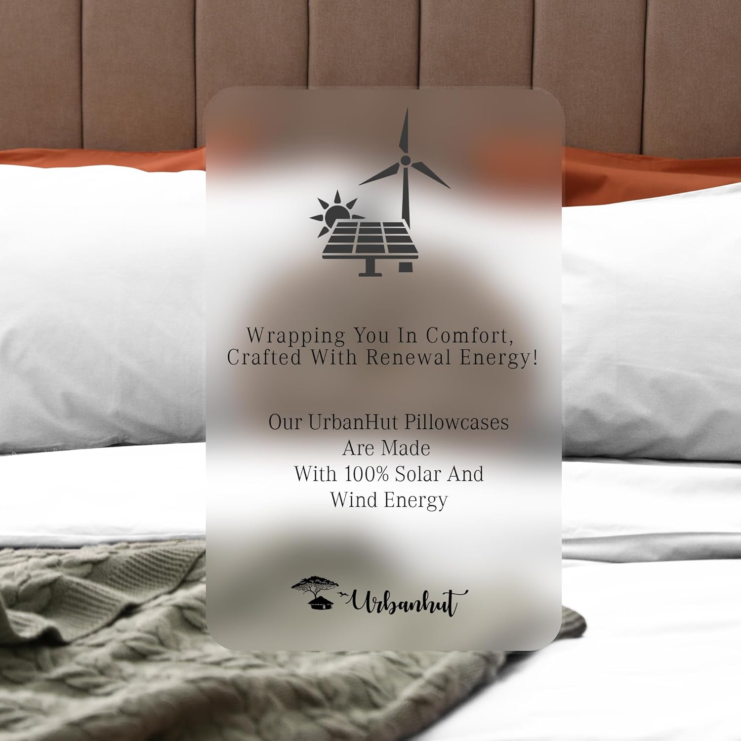 URBANHUT 100% Cotton Pillowcases, King Size, Ultra Soft Pillow Case, 20x36 Inches Set of 2, Hotel Quality Premium Cooling Pillow Cases - White - Image 8