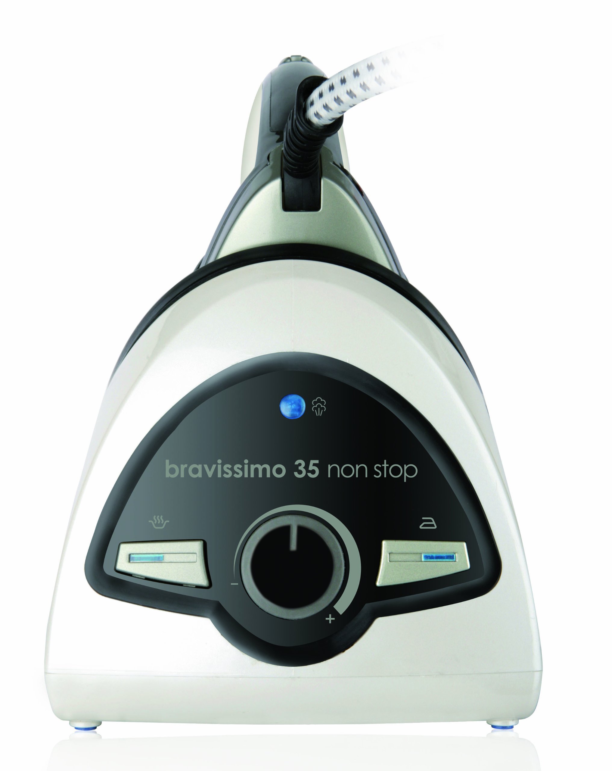 Taurus BRAVISSIMO35NSPRO - Centro planchado, 2350 W, vapor entre 40 y 120gr/min, 4.5 bares, 1.2 litros, sistema antical, color blanco