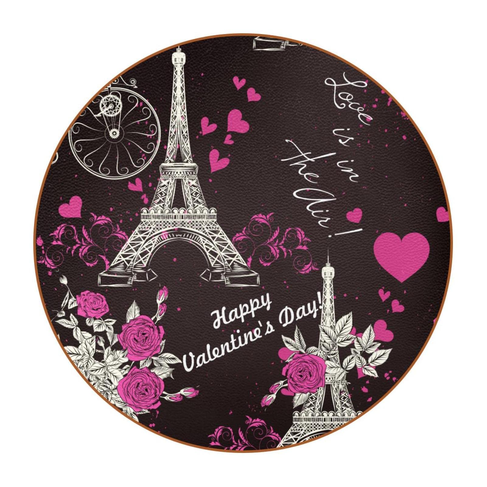 Sous-verres Tour Eiffel : le cadeau déco idéal en lot de 6