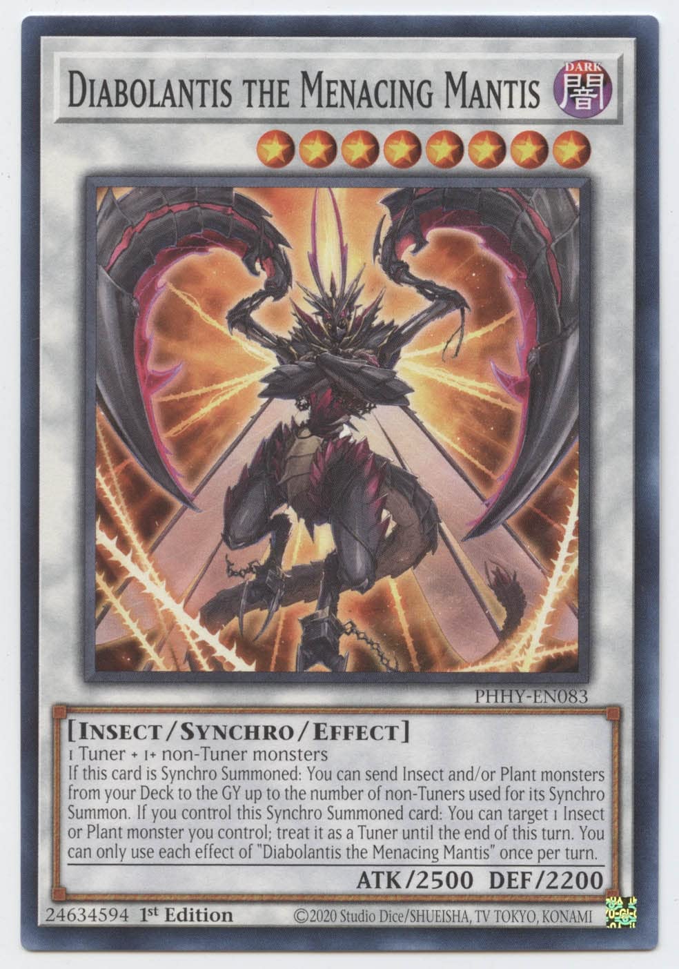 Amazon.com: Diabolantis The Menacing Mantis - PHHY-EN083 - Common