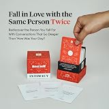 BestSelf Intimacy Deck – 170 Conversation Cards for Couples, Fun and Romantic Card Game for Deeper Connection and Pillow Talk