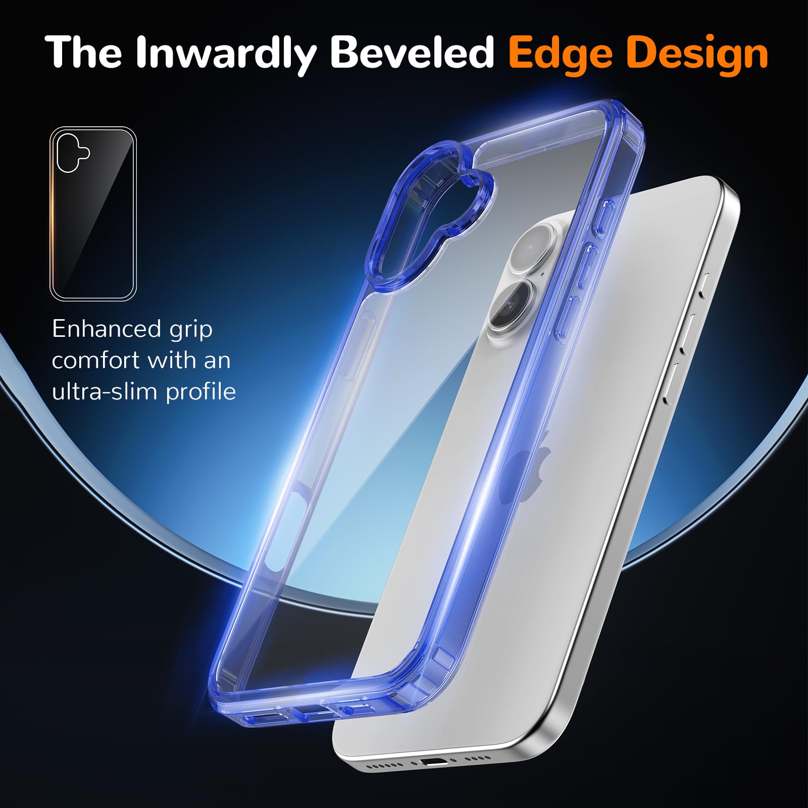 Clear Case for iPhone 15, Ultra Thin, Shockproof TPU Cover, Anti-Yellowing, Crystal Clear, Phone Case for Apple iPhone 15 - Clear — view 212