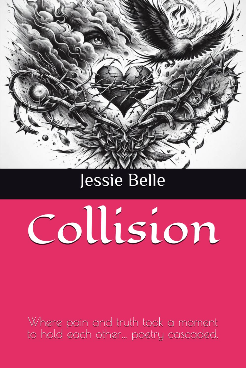 Collision: Where pain and truth took a moment to hold each other… poetry cascaded.