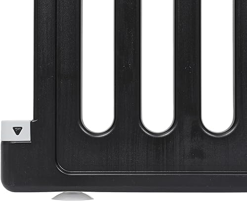 Miniatura 8 de BIRDROCK HOME Corralito para perros con puerta, 12 paneles, 25.6 pulgadas de alto, plástico fuerte, antideslizante, puerta segura para mascotas,