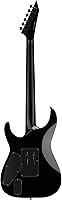 Vista 3 de ESP LTD KH Kirk Hammett Demonology Guitarra Eléctrica con Estuche Tombstone, Negro con Gráfico
