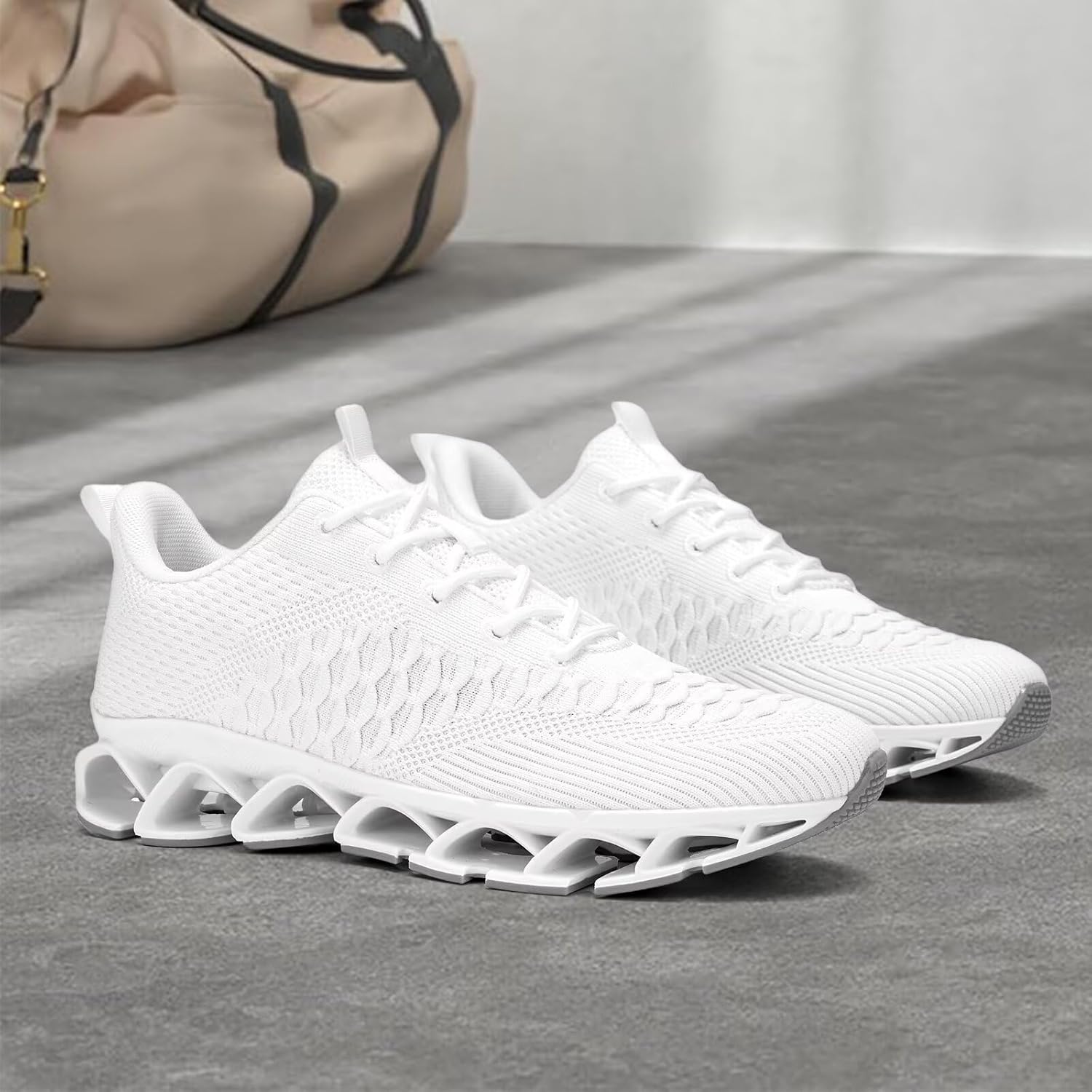 Men's Slip on Walking Running Shoes Blade Tennis Casual Fashion Sneakers Comfort Non Slip Work Sport Athletic Trainer - Image 3