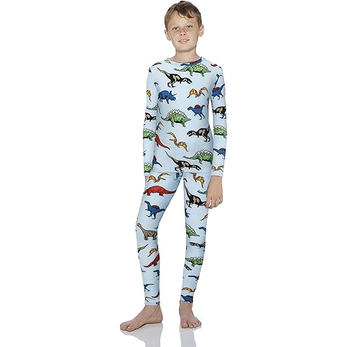 Rocky Thermal Underwear for Boys (Thermal Long Johns Set) Shirt & Pants, Base Layer w/Leggings/Bottoms Ski/Extreme Cold