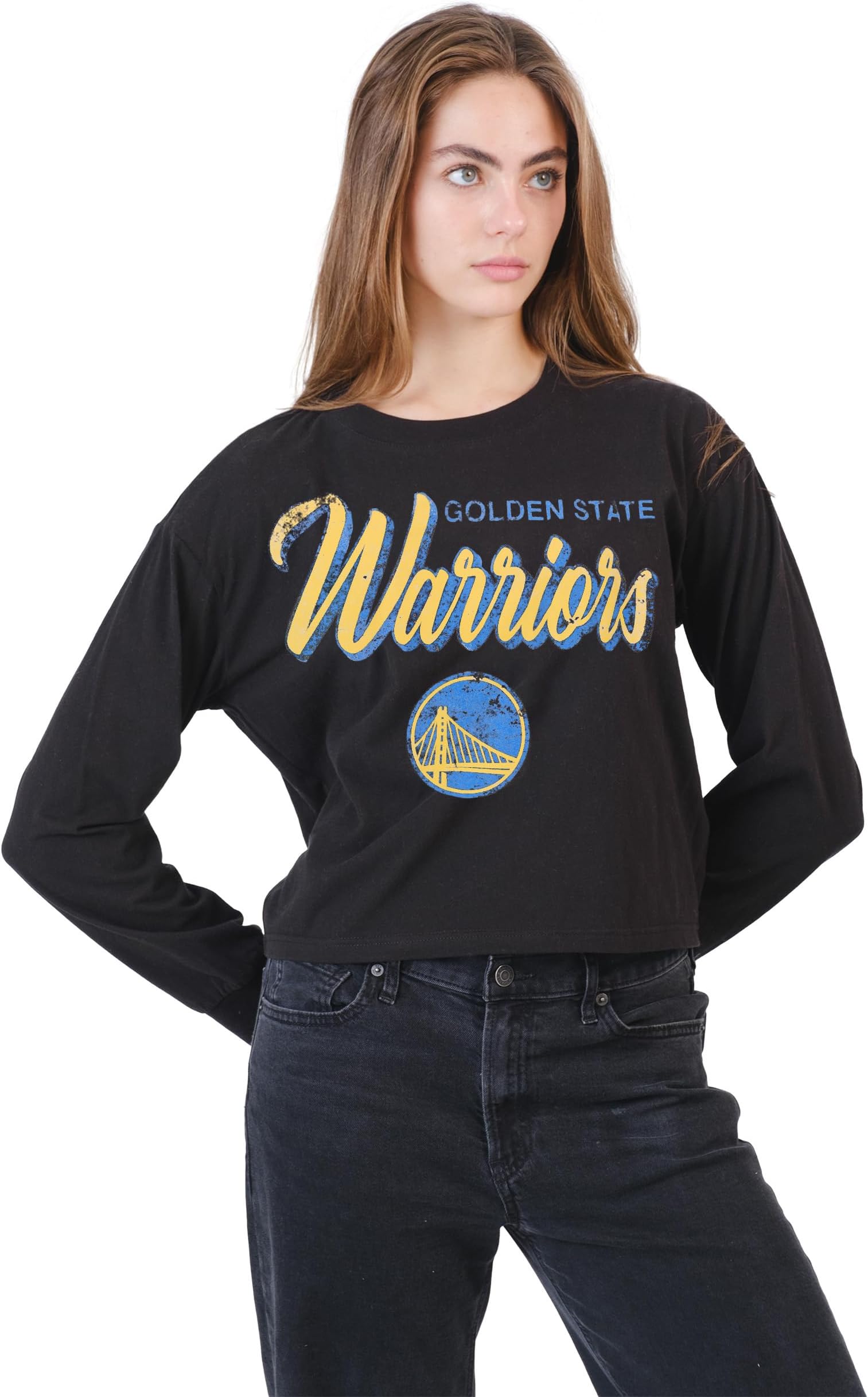 Women's NBA Official Super Soft Crop Top Shirt