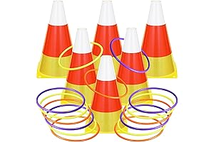 Candy Corn Cone Toss Set for Kids