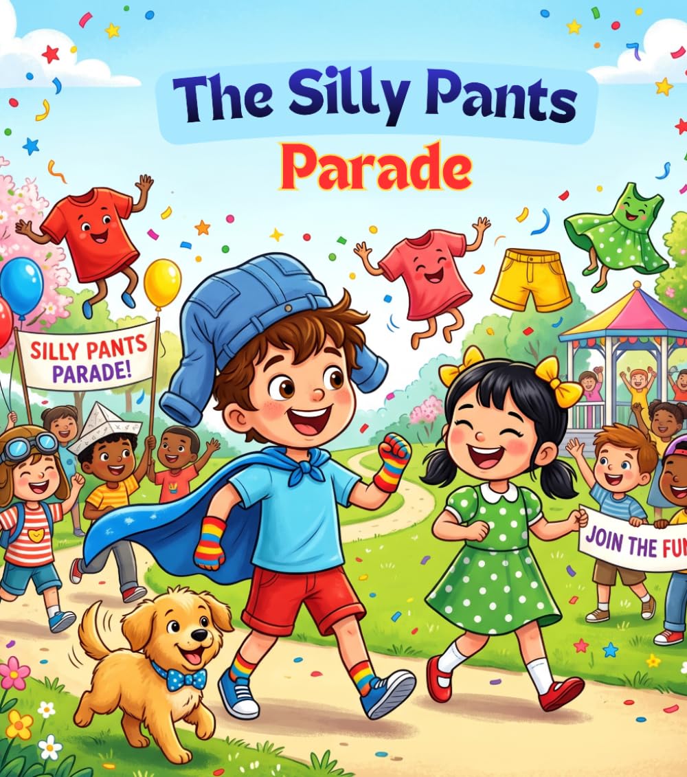 The Silly Pants Parade!: A Hilarious Dress-Up Adventure Full of Giggles, Friendship, and Silly Surprises! A kids funny book for gifting and also bedtime reading.
