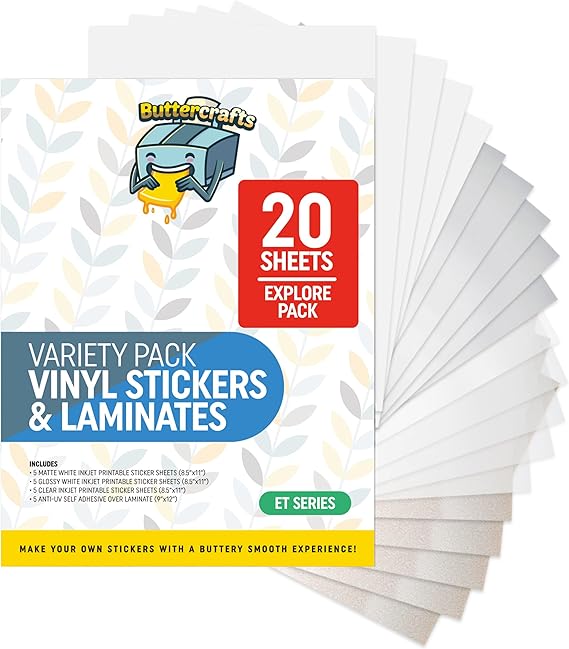 Amazon com : Explore (Epson Printers) Printable Vinyl Sticker Paper Amazon com : Explore (Epson Printers) Printable Vinyl Sticker Paper