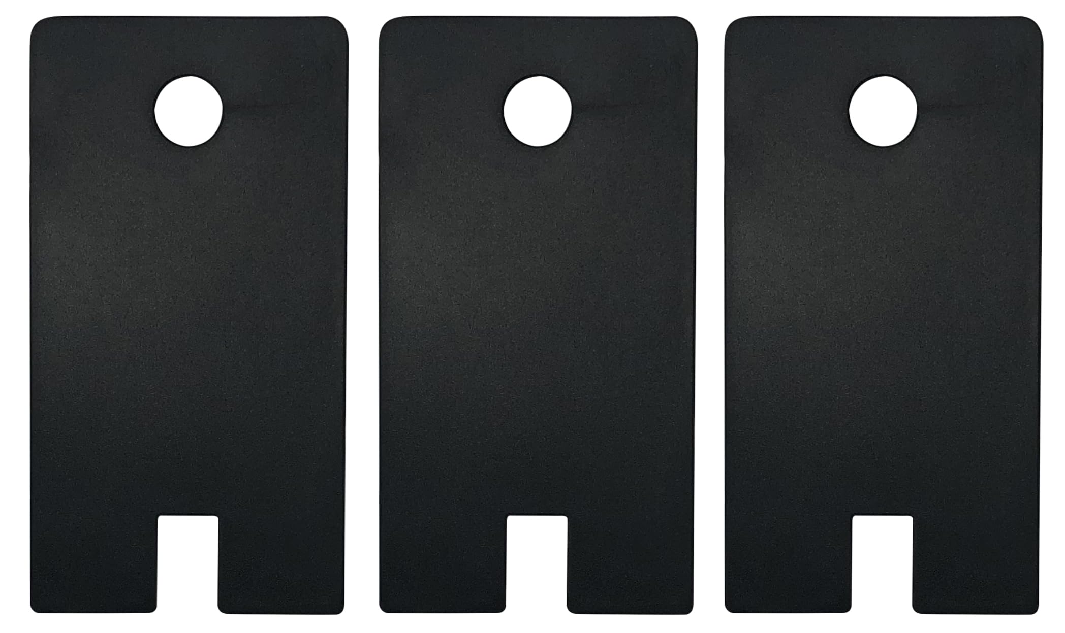 Dual Prong Plastic Key for Toilet Tissue and Paper Hand Towel Dispensers. Fits Tork, Lotus and Others. (Pack of 3)
