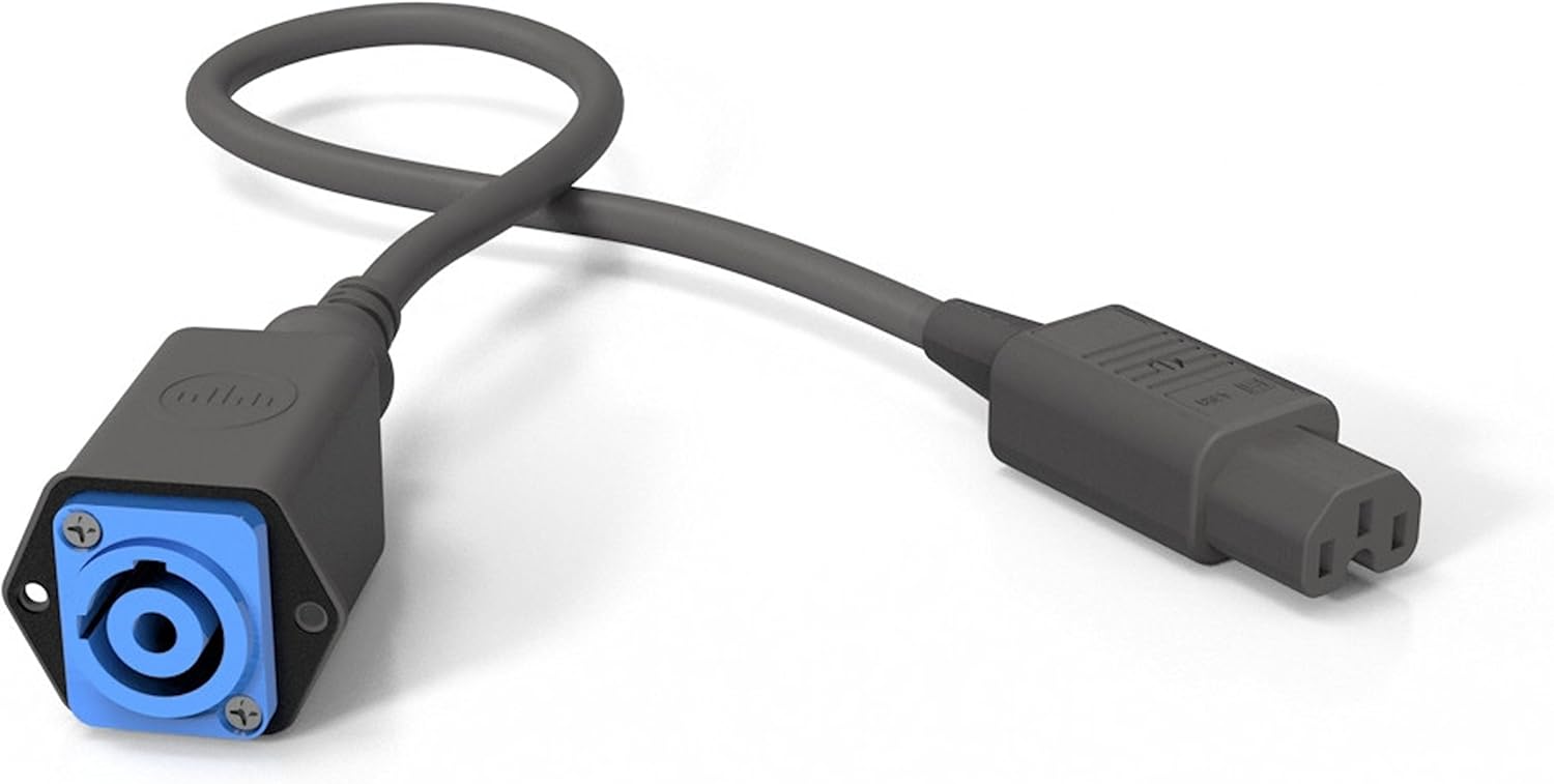 Temple Audio PowerCON AC Mains Micro Module for Templeboard Pedalboards - Compact, Black